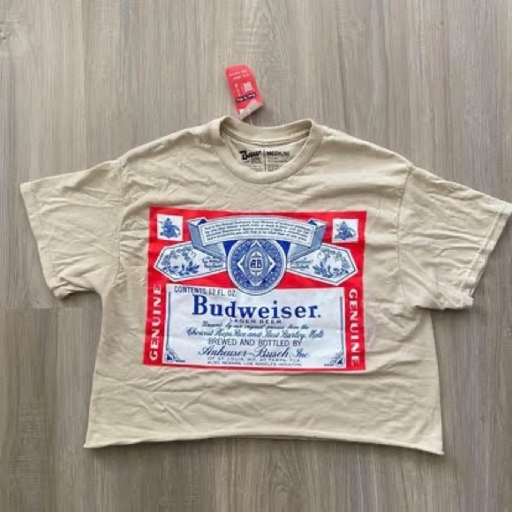 Budweiser Cropped Shirt